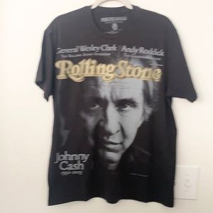 Rolling Stone Collection Johnny Cash Tee L